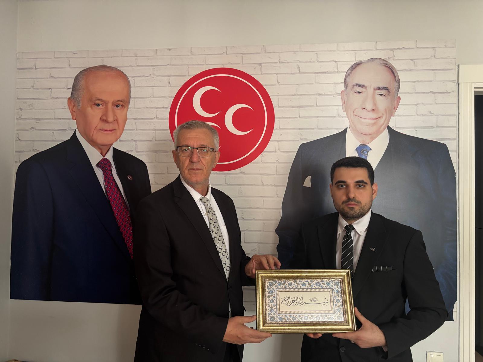 ÜLKÜ OCAKLARI FATİH İLÇE BAŞKANI SN. MUHAMMET ŞEYHMUZ KAN HAYIRLI OLSUN ZİYARETİNDE BULUNDU