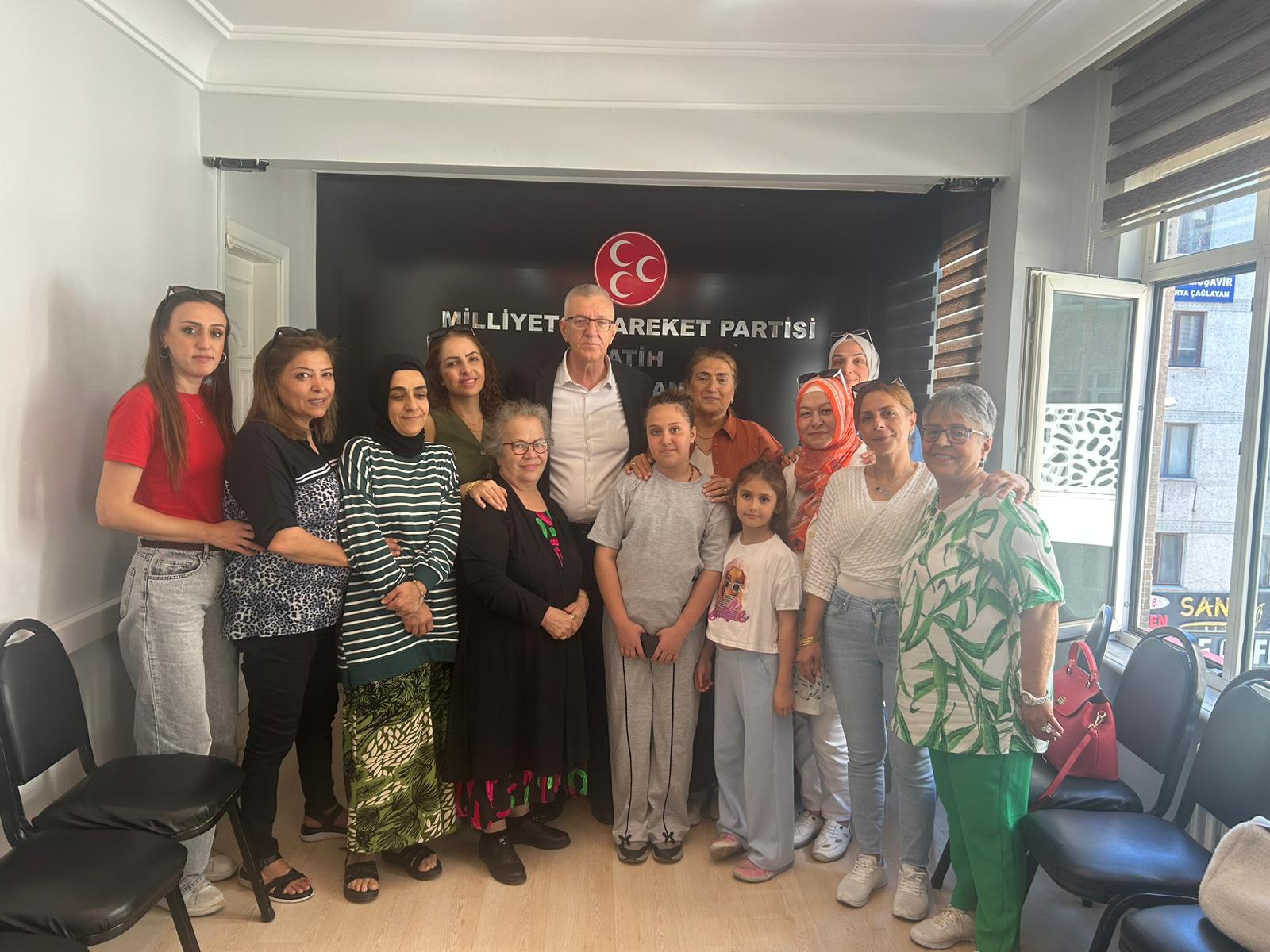 MHP FATİH İLÇE KAÇEP ( Kadın, Aile, Çocuk ve Engelli Politikaları )  TOPLANTI GERÇEKLEŞTİRDİ