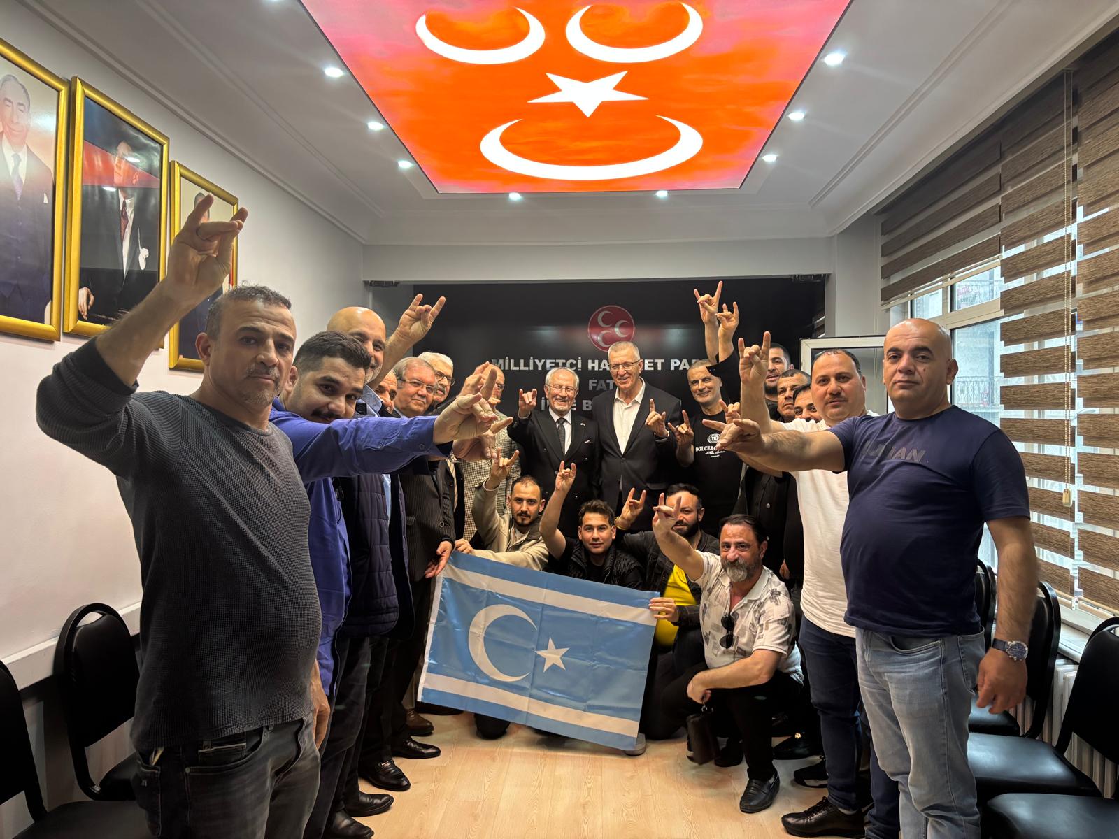 TÜRKMENELİ İNSAN HAKLARI DERNEĞİ GENEL BAŞKANI SN. SAVAŞ AVCI İLÇEMİZE HAYIRLI OLSUN ZİYARETİNDE BULUNDU