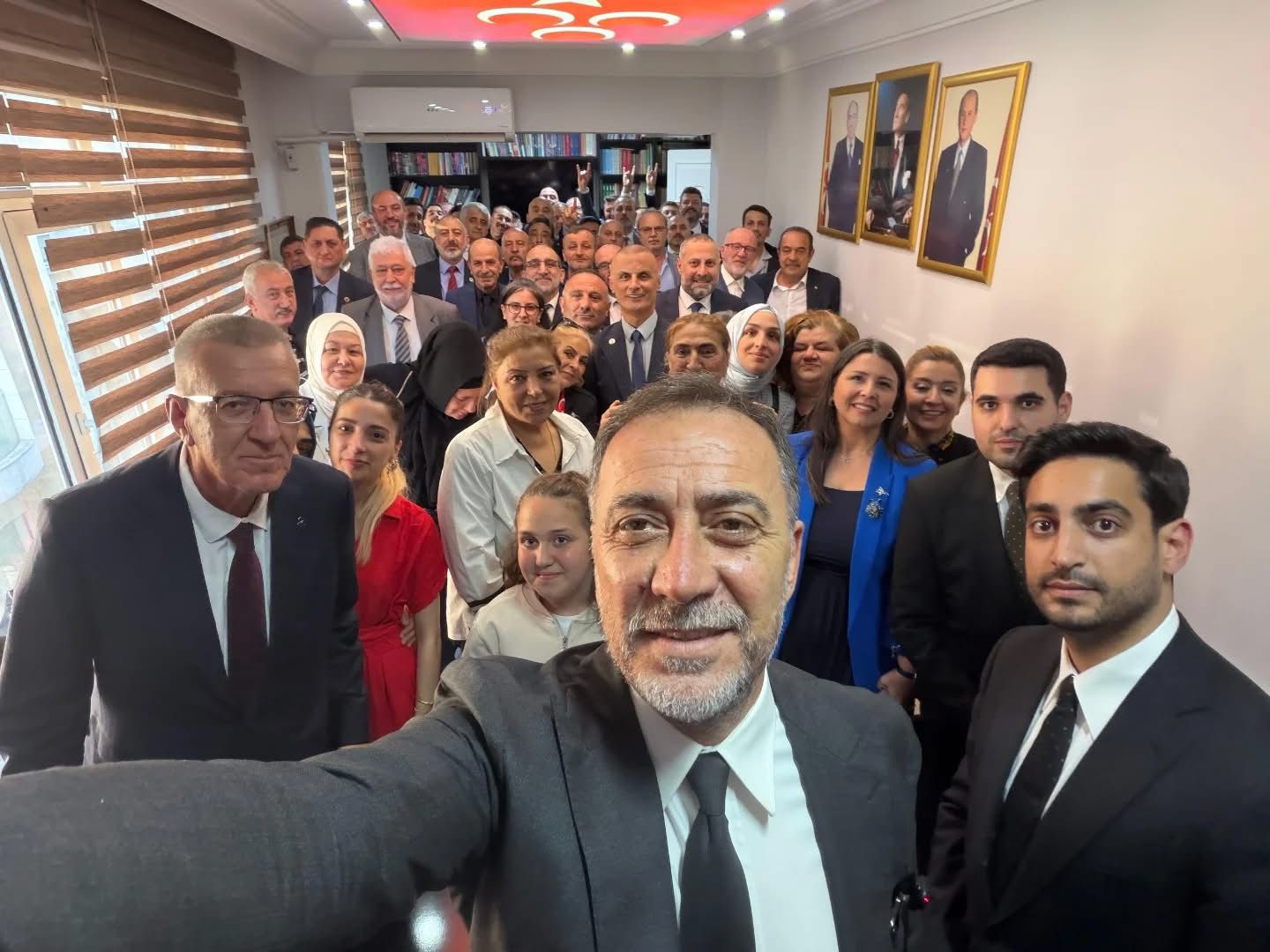 MHP İSTANBUL İL BAŞKANI SN. VOLKAN YILMAZ BEYEFENDİ İLÇE BAŞKANLIĞIMIZI ZİYARET ETTİ
